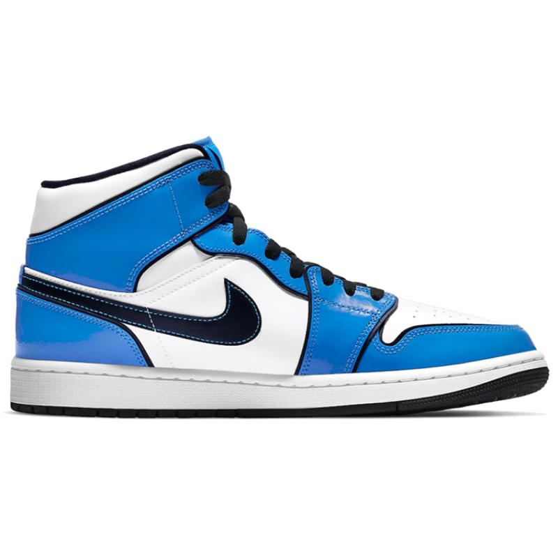 Air Jordan 1 Mid Se 'Signal Blue' Jordan DD6834-402