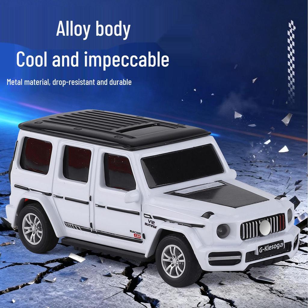 1:64 Alloy Remote Control Car - Durable, Drop-resistant Toy for Kids