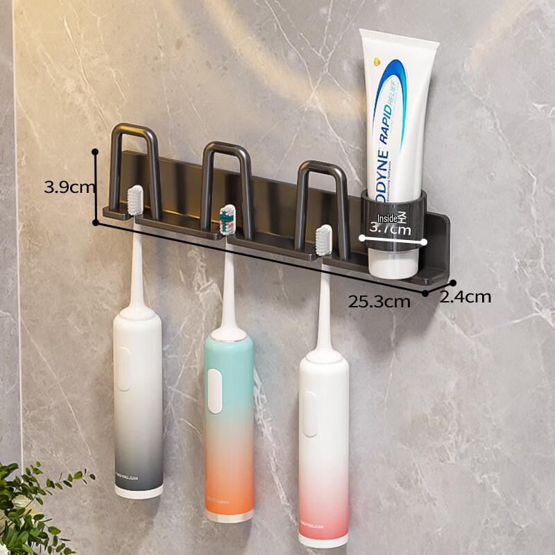 LIEI Suction Cup Toothbrush Holder and Storage Rack