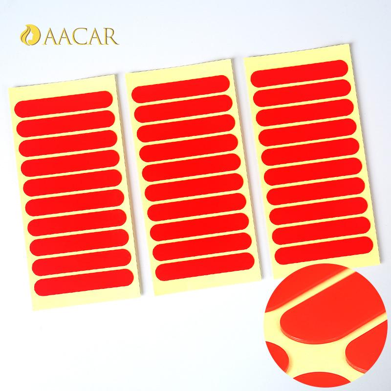 3 Sheets/1 Roll Nail Art Adhesive Tape Double-Sided Clear Display Tape for Fingernails Decorative Beauty Stickers