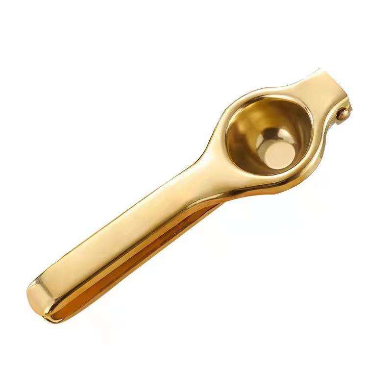 Zitronenpresse Extra Groß, Zitronenpresse Entsafter Edelstahl, Hochleistungs-Manuelle Zitruspresse Handpresse