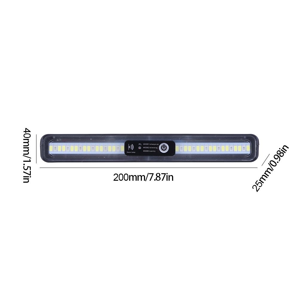 Solar Emergency Grill Warning Lamp Plastic Automotible Dynamic Lights Adjustable Angle Easy Installation 3 Gear Car Accessories