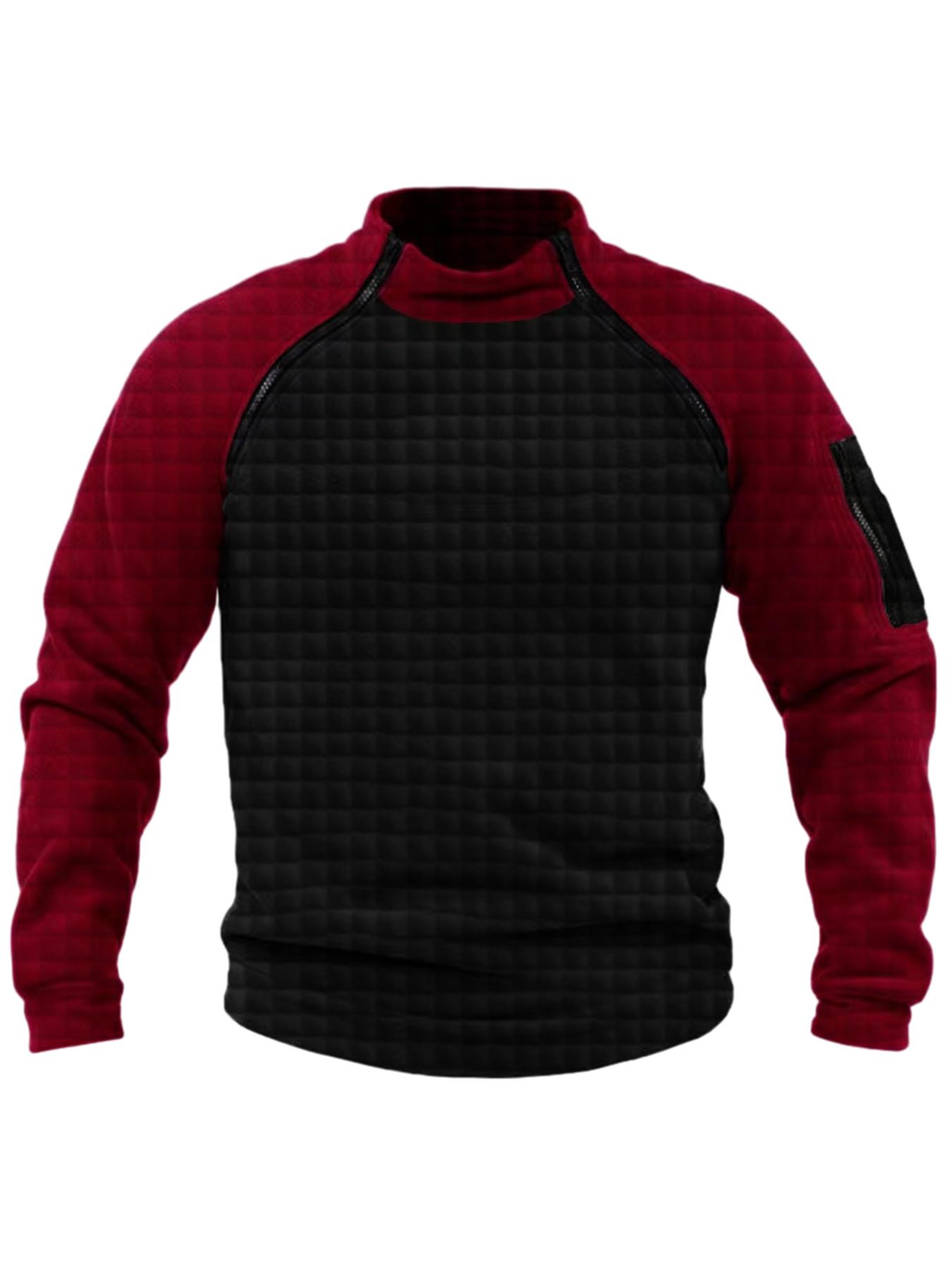 

Европейский размер мужская толстовка с капюшоном на осень-зиму однотонный свитер с воротником-стойкой для активного отдыха теплая дышащая спортивная одежда больших размеров мужские толстовки с капюшоном S