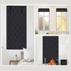 Noise Blocking Oxfords Fabric Rollable Window Cover Designed for Quiet Living Space with Roll Light Control