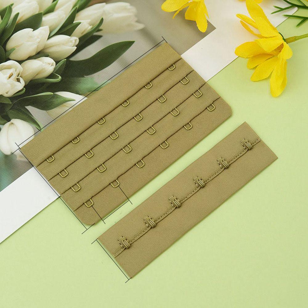 

Strap For Bra 4 Rows 6 Hook Bra Extension Buckle Lingerie Strap Intimates Accessories Bra Extenders Strap Bra Extenders One Size зелений