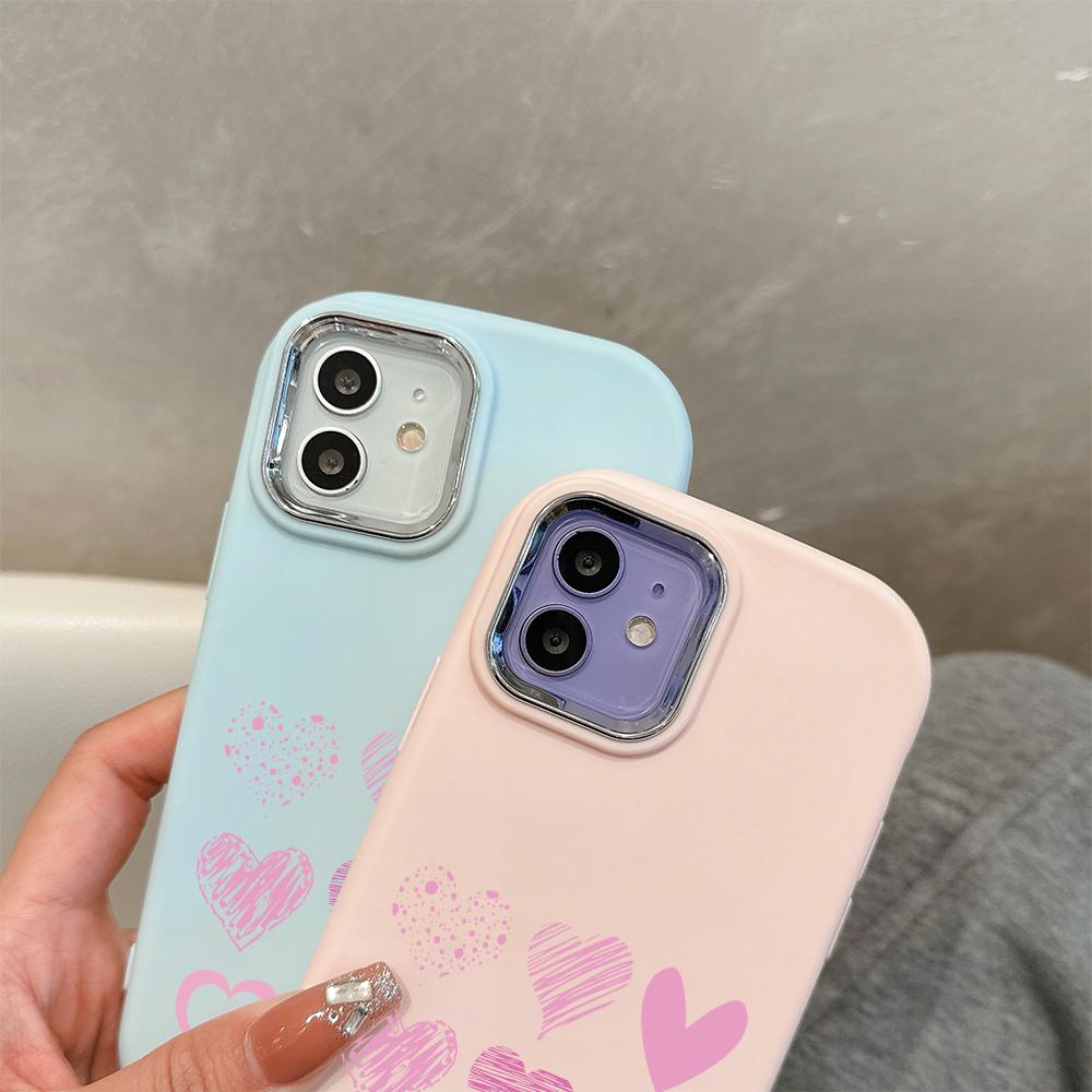 For Vivo V23 V25 V27 V29 V30 Y27S Y28 Y33S Y36 Infinix Hot30I Hot40 Tecno Spark20 Cartoon Black Cat Silver Edge Soft Liquid Silicone Protective Casing