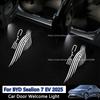 For BYD Sealion 7 Sea Lion 07 2025 2024 Car Door Welcome Light HD Logo Projector Lamp Laser Lamp Shadow Door Projection Light