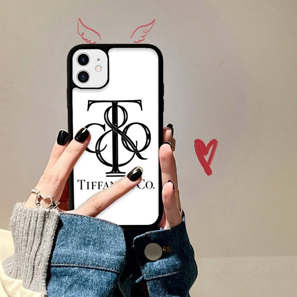 

T-tiffanyS Logo For IPhone 17 16 15 14 13 Pro 12 11 Pro Max Hard PC+TPU Phone Cases Back Cover iPhone 11