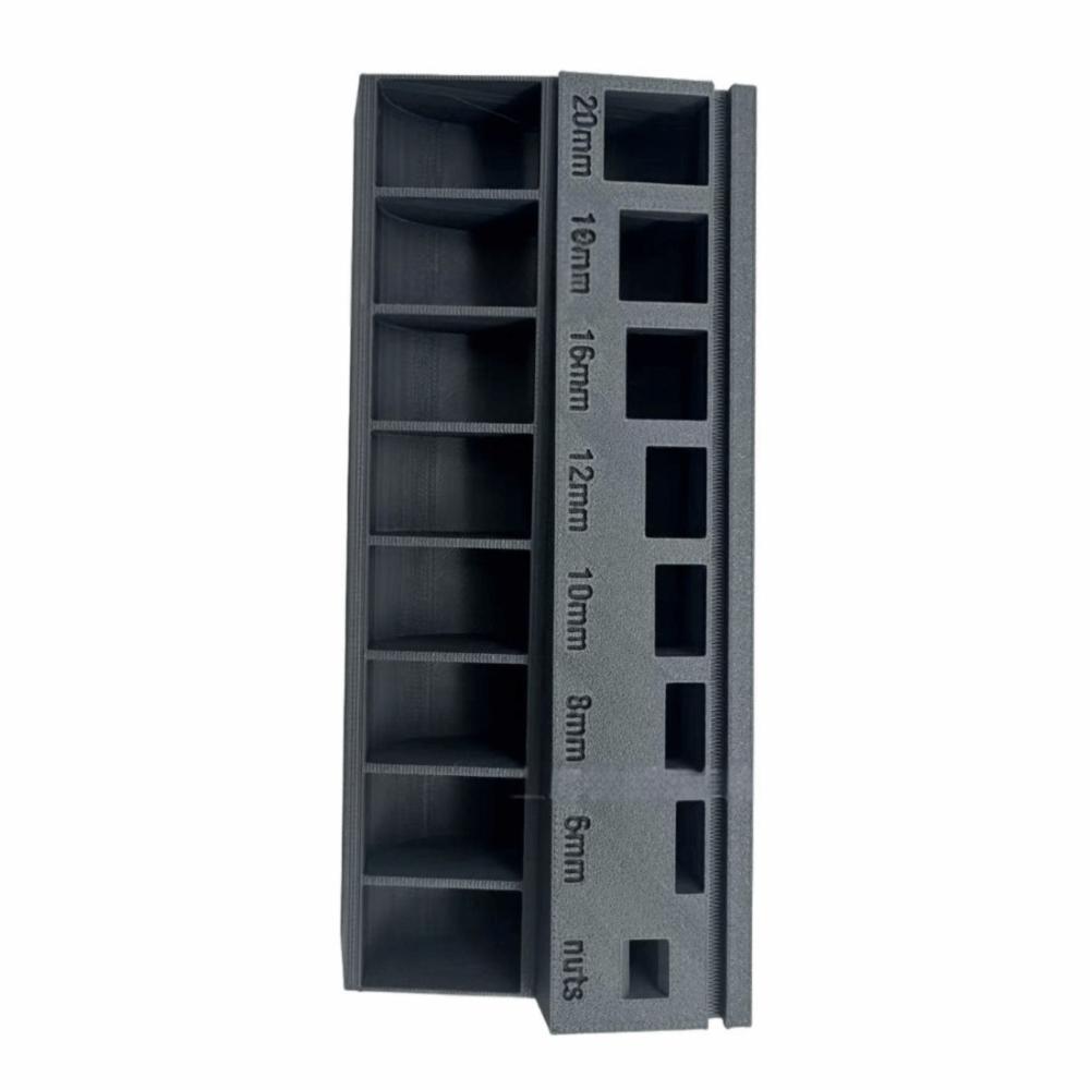 Multiple Compartment M3 Bolt Sorter PLA Screw Length Sorter Hardware Organization