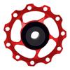 Mountain Bikes Derailleur Pulley Metal Precise Shifting Reduce Wear Derailleur Pulley Wheel for Mountain Bikes