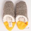 Indoor slippers that combine the best of both slippers and Fluffy slub tweed and sheepskin Size L A new type of room and Easy to wash when merippa