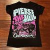 Pierce The Veil Unisex T-Shirt Kalifornien Retro-Stil Schwarzes T-Shirt NH18917 Unisex T-Shirt