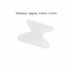 20 Pairs Soft Silicone Silicone Nose Pads Butterfly Shape Thin 1.8mm Anti-Slip Nose Pads Eyeglass Nose Pads Sunglasses Use