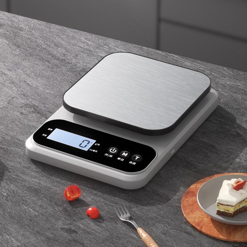 10Kg Kitchen Scale Baking Gram Weight Scales Lcd Display Rechargeable Electronic Table Scale Personal Healthy Diet Food Scale
