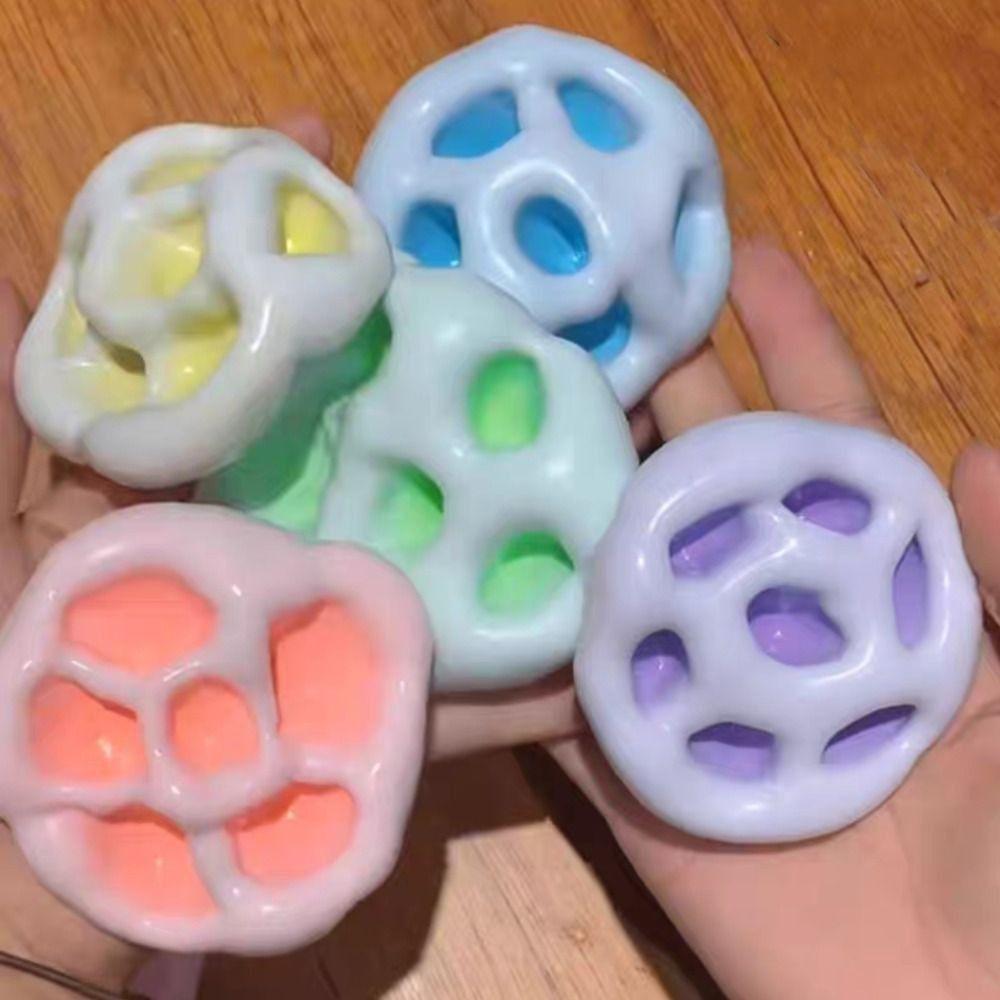 Fidget Pinch Toy Hand Made Ball Ice Skin Sticky Rice Trick Gift Squeeze Toy  Kids Toys