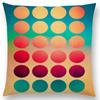 New Abstract Colourful Geometric Pattern Sweet Watercolor Dream Square Round Triangles Gorgeous Cushion Cover Throw Pillow Case
