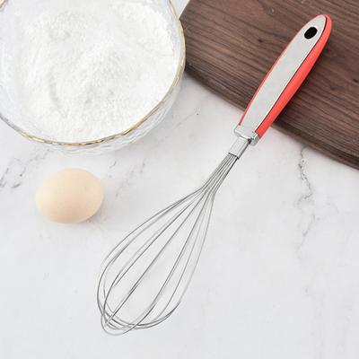 Yousheng Frusta per Uova da 12 Pollici in Acciaio Inossidabile Manico Ergonomico Antiscivolo Frusta Manuale Portatile per Uova Mescolatore Frusta Strumento per Cucina Cottura Forno