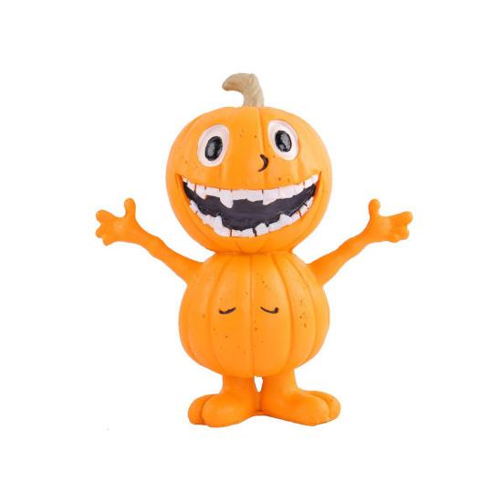 Halloween Ornament Cartoon Style Vivid Expression Design Pumpkin Decoration Joyful Festive Atmosphere Decor