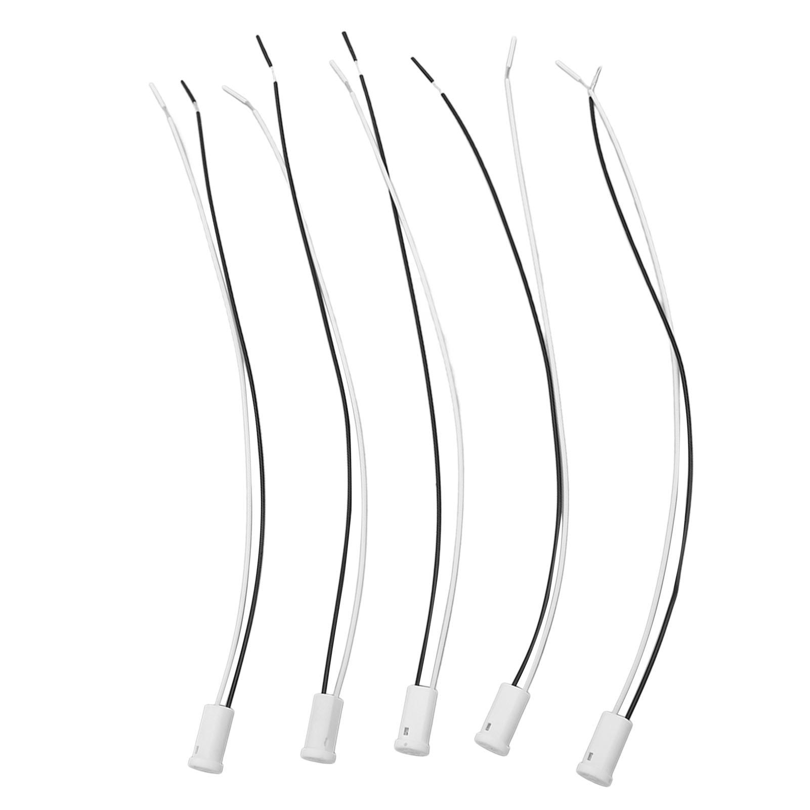 

5 шт. Галогенный патрон термостойкий G4 Светодиодный патрон Керамическое основание лампы