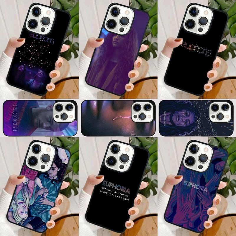 American TV Series Euphoria Phone Case For iPhone 17 Air 16 15 14 Max Plus 11 12 13 Pro Max Phone Cover Coque