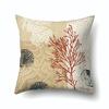 Vintage Marine Cushion Cover Peach Skin Pillowcase Sofa Cushion Pillowcase Suitable for Living Room Car Pillowcase