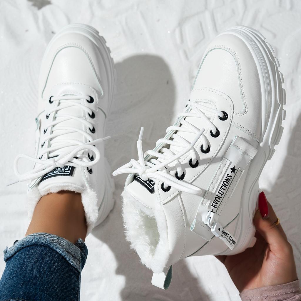 Women's Shoes, Height Increasing Boots, Cotton Boots, Thick Soled Shoes, Long Boots, Cold Resistant Shoes, Warm Shoes, Snow Boots, Anti Slip Shoes