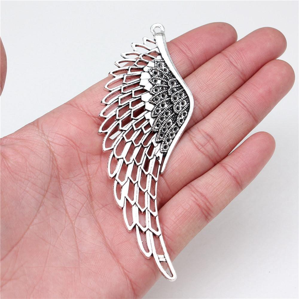 Φτερά Μενταγιόν Γούρια Ανδρικά Κοσμήματα Μαζική Αξιολάτρευτα Στολίδια