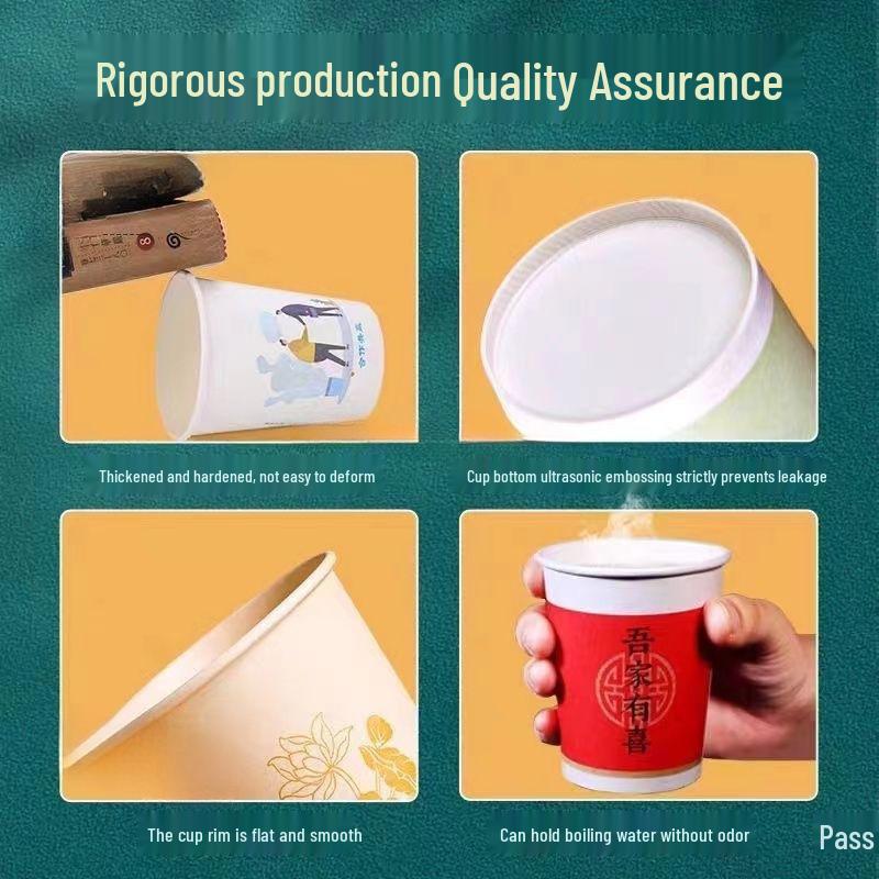 Disposable Paper Cups for Office & Hotel Use – Customizable & Durable