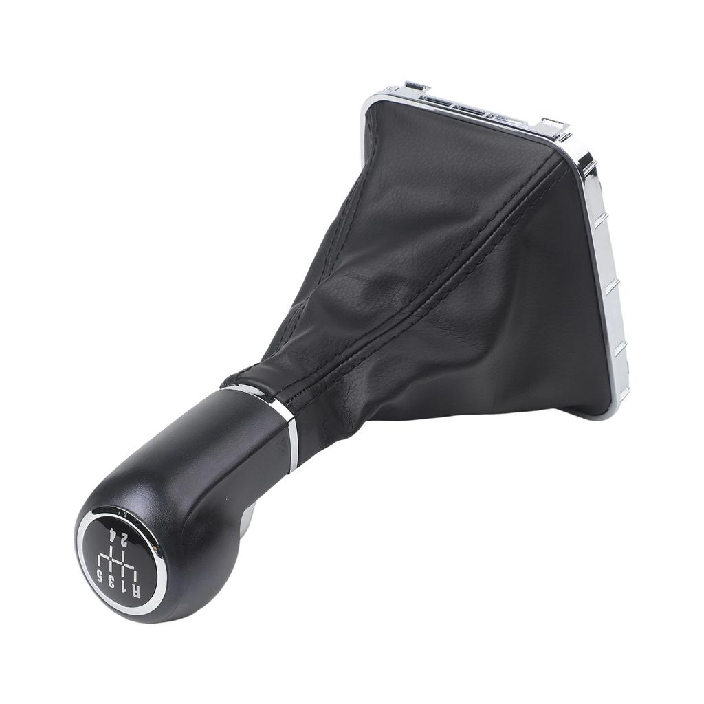 For Opel Zafira B 2005 To 2015 Manual Transmission Gear Shift Knob with Matching Boot Cover for Interior Upgrade