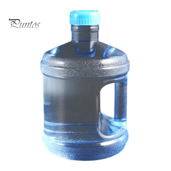 Caraffa per Acqua di Grande Capacità con Manico e Tappo, Erogatori Riutilizzabili, Secchio di Ricambio in Plastica per Alimenti, Bottiglia Trasparente per Casa Ufficio