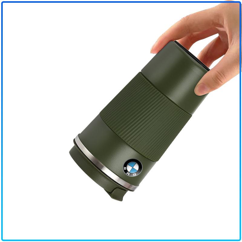 500ml Stainless Steel Coffee Tumbler Thermos Cup Portable Travel Thermal Mug For BMW M Performance 1 3 5 7 Series M3 M4 M5 M6 X1 X3 X5 X6 X7 E30 E34