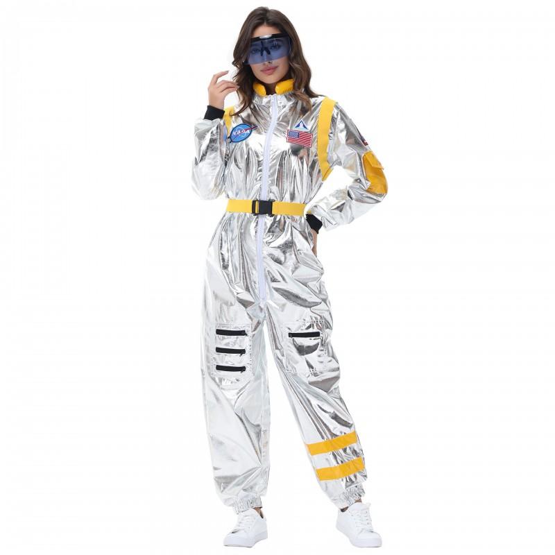 M-XL Halloween Couple Space Costume Wandering Earth Cosplay Astronaut Outfit Stage Party