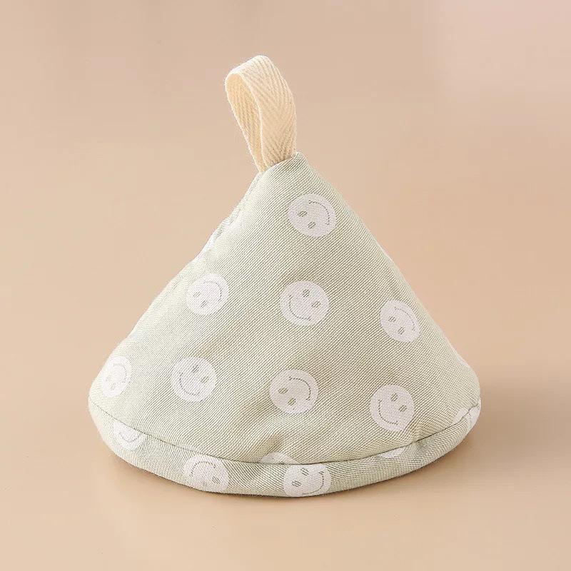 Japanese Triangle Anti-Scald Pot Lid Handle & Ear Covers - Heat Insulation Gloves for Cast Iron Cookware