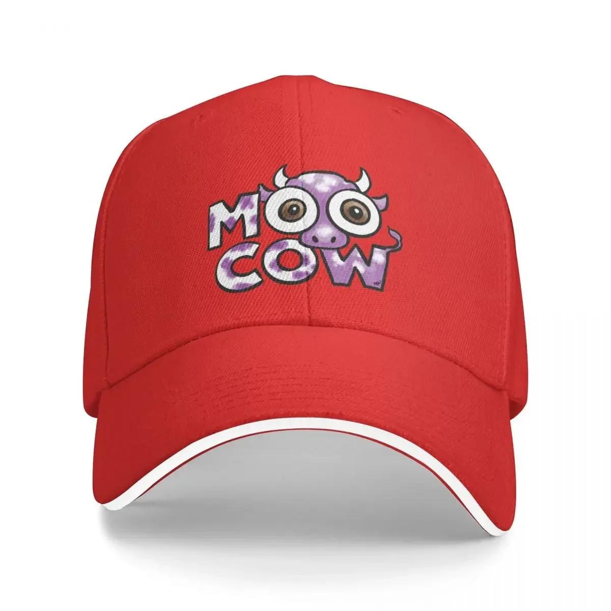 Moo Cow Baseball Cap New Hat Icon New In The Hat Golf Wear Baseball For Unisex Womens