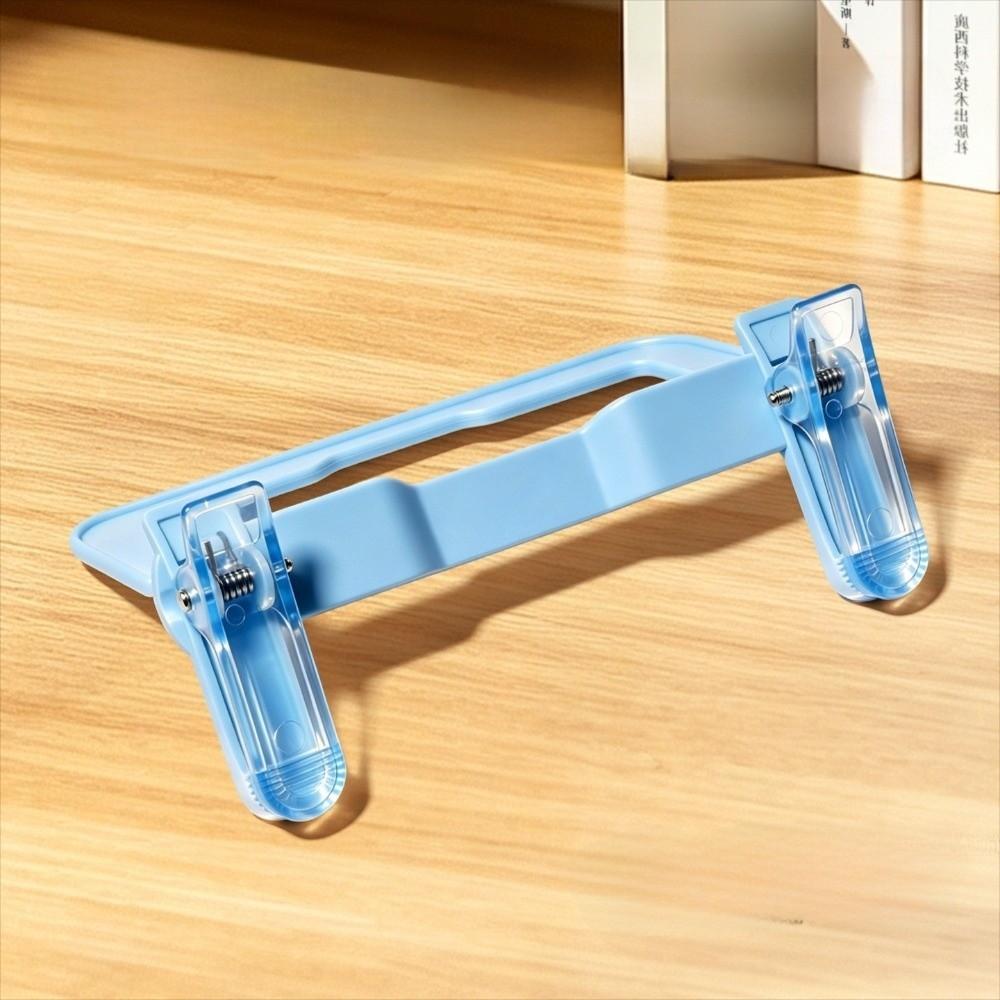 Transparent Dual-Head Clip Non-slip Book Page Holder Gift for Reading Enthusiasts