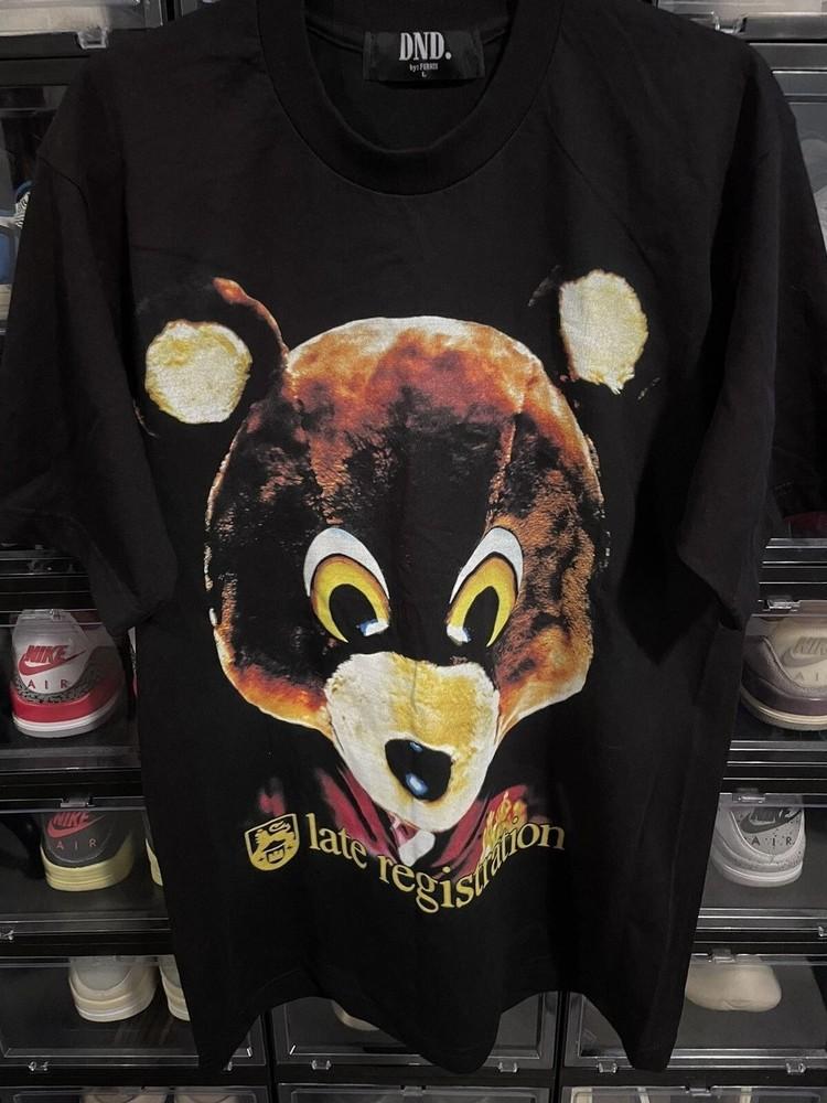 Ремейк Kanye West Late Registration Редкая базовая футболка S-5XL Унисекс XXXXL