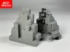 MOC Blocks Luminous Wolf Drawbridge Bridge Rock Panel Rockery Mountain DO IT YOURSELF City Street View Adventurer Movie Model Children Playthings