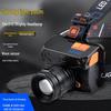 Ultra-Bright Rechargeable Induction Headlamp for Night Fishing and Outdoor Use