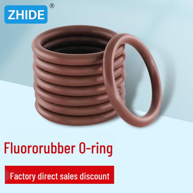 ZHIDE FKM High-Temperature Resistant O-Ring ID 40x3.55mm