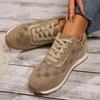 Fashion New Style Fashion Popular Sports Shoes Women's Khaki Vulcanized Shoes Plus Comfortable Basketball Shoes