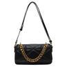 Chic Casual Soft Leather Chain Shoulder Bag For Youth Stylish Daily Use Available In Multiple Colors