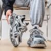 Men's shoes new trend summer breathable mesh dad shoes thick sole heightening travel running shoes casual sports shoes