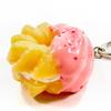 Food Sample French Cruller Looks Like You Want To Eat It 217OK Keychain (Strawberry) -