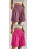 2026TK Summer Women's High-Waisted Loose Wide-Leg Shorts