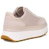 UGG Marlin Serie Rundzehen Dicke Sohle Low Top Freizeitschuhe Damen Sneaker Terrakotta Weiß 1170556-CERA
