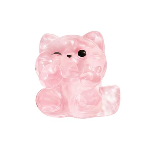 Stress Relief Toy with Bubble Injector Decompression Dog Cat Squeeze Toy Soft Stress Ball Relaxation Fidget Sensory Toy