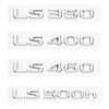 FOR Lexus LS350 LS400 LS460 LS500 LS500h LS600hL HYBRID Rear Trunk logo ABS modified upgraded letter logo