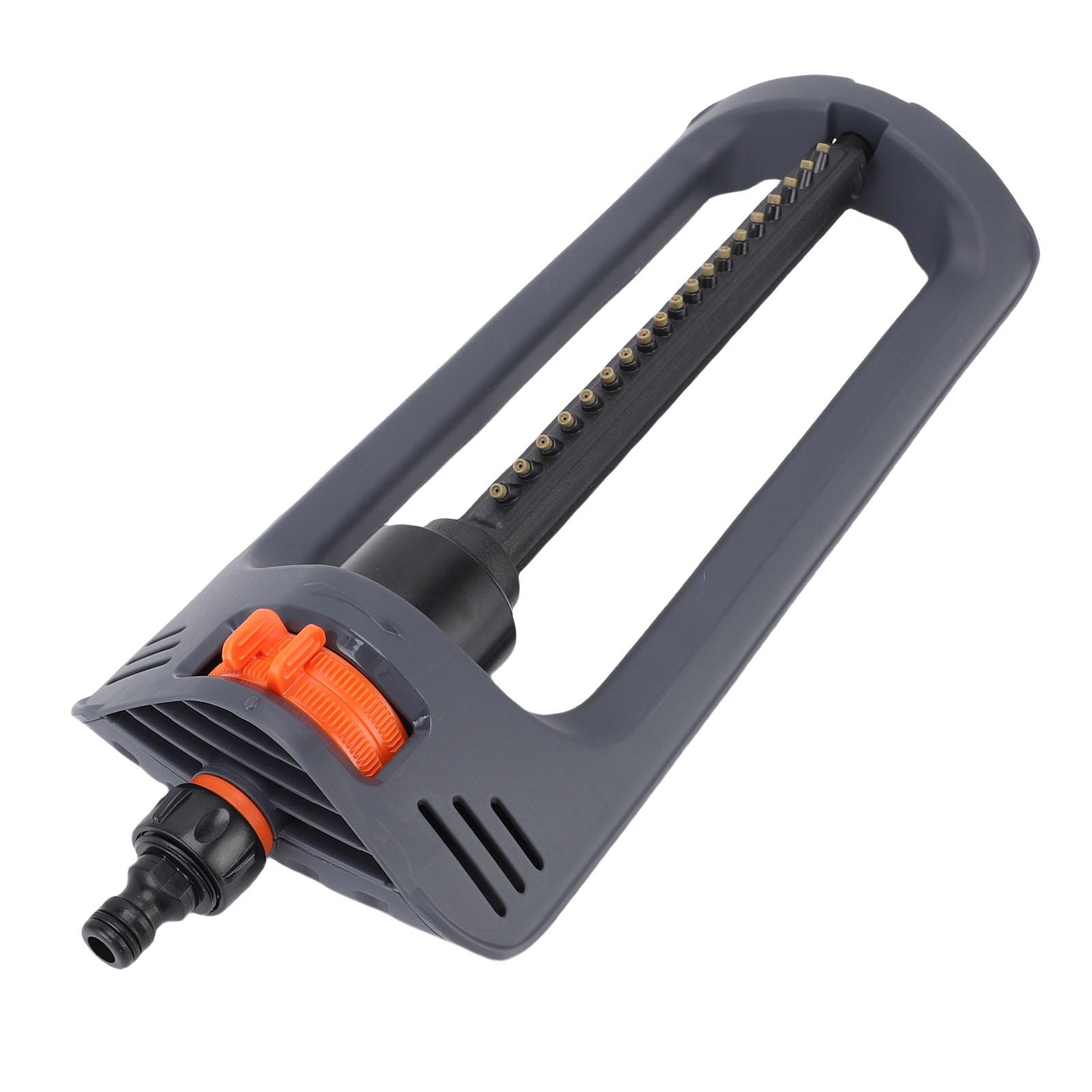 

19 Holes Lawn Sprinkler 4 Spray Modes Garden Water Oscillating Sprinkler with Weighted Base for Yard Garden Lawn