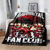 2026 New Babymetal Combination Printed Plush Soft Blanket Home Sofa Bed Warm Office Travel Picnic Flannel Blanket Bed Cover Gift