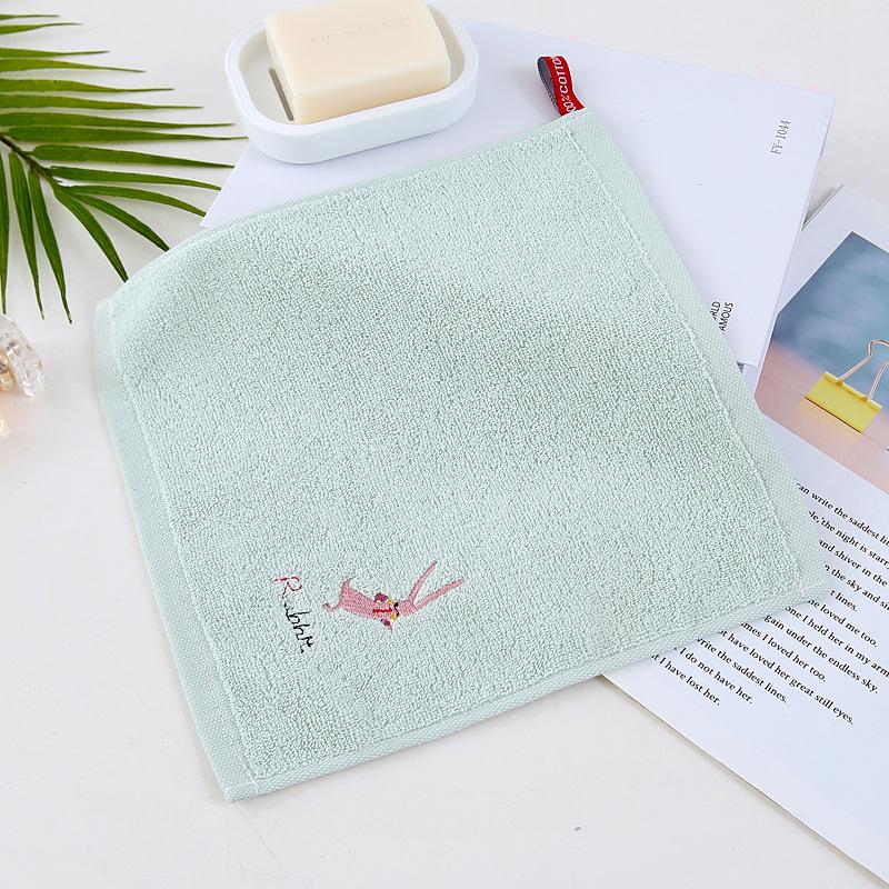 Soft Absorbent 32-Strand Cotton Baby Towel 25x25cm - Ideal for Face and Hand Washing